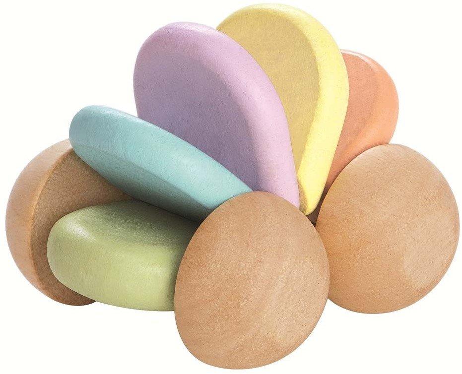 Image of PlanToys Holzspielzeug Baby Auto Pastell