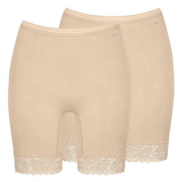 Image of 2er Pack Lights - Langbein Schlüpfer Damen Beige M