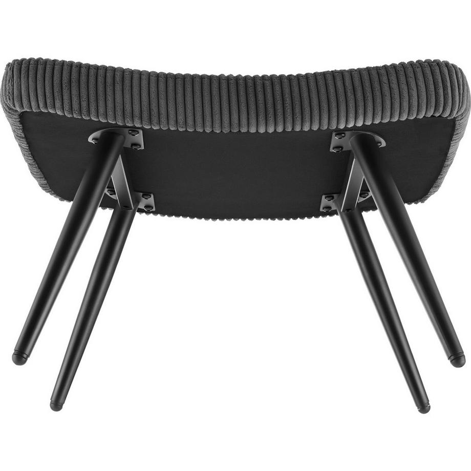 Tectake Fauteuil HYGGE rembourré  