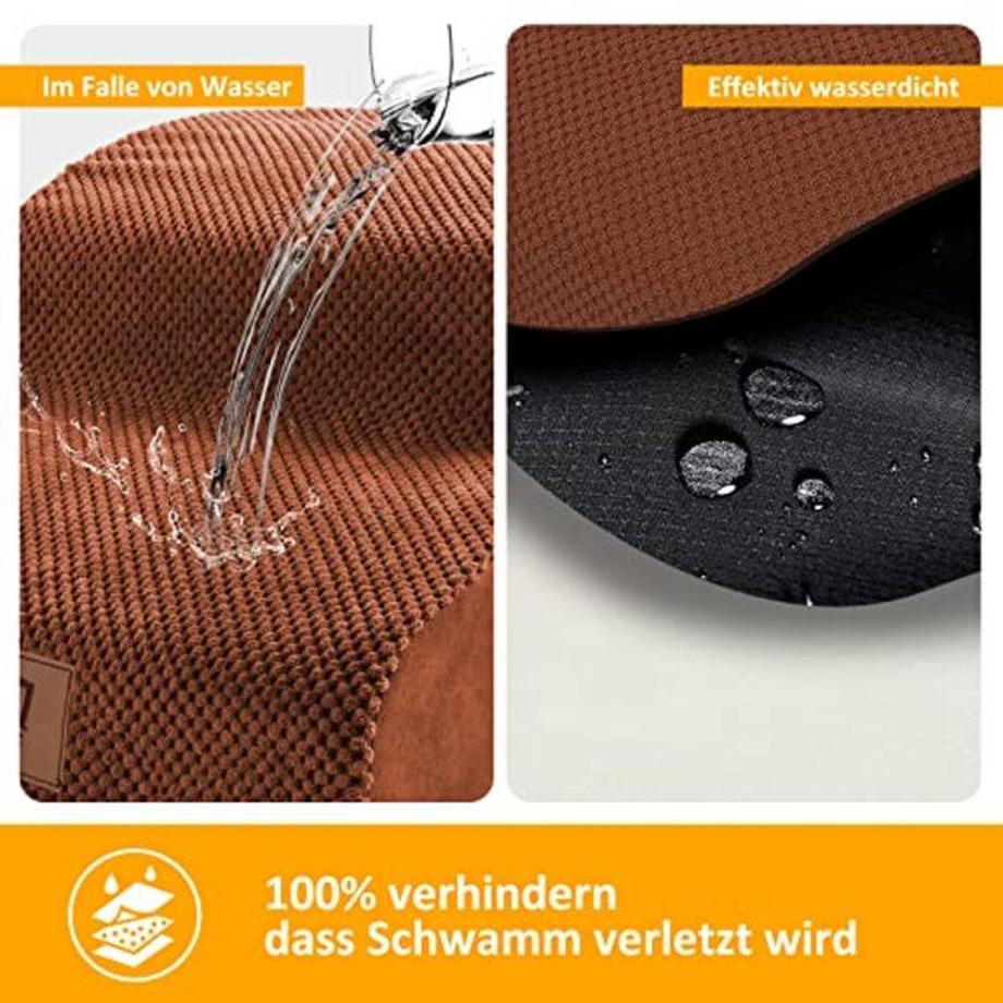 Alopini  Hundetreppe für Kleine Hunde, 2 Stufen rutschfeste Haustiertreppe aus Schwamm für Katzen, Waschbar 