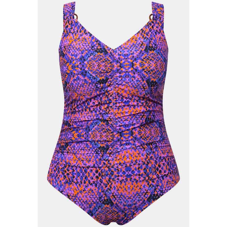 Ulla Popken Maillot de bain Fronces Bonnets Souples Anneaux Fantaisie  