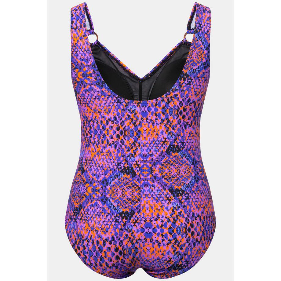 Ulla Popken Maillot de bain Fronces Bonnets Souples Anneaux Fantaisie  