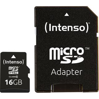 Intenso  INTENSO Micro SDHC Card 16GB 3413470 Class 10 
