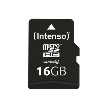 INTENSO Micro SDHC Card 16GB 3413470 Class 10
