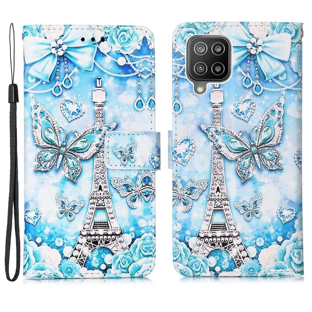 Cover-Discount  Galaxy A22 4G - Leder Hülle Motiv 