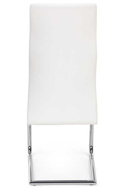 mutoni Chaise en porte-à-faux Thelma blanc  