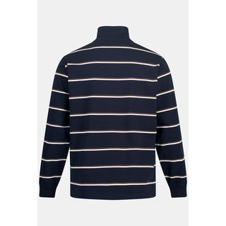 JP1880  Sweatshirt, Stehkragen, verdeckter Zipper 