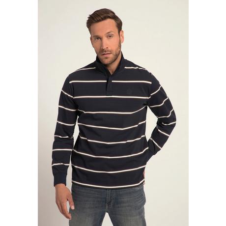 JP1880  Sweatshirt, Stehkragen, verdeckter Zipper 