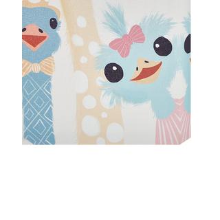 Beliani Lot de 3 toiles en Tissu Moderne TILLIA  