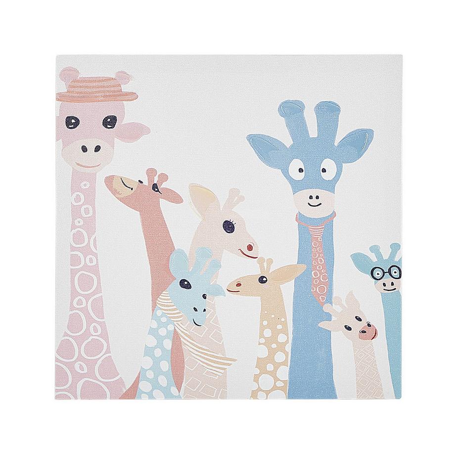 Beliani Set di 3 tele en Tessuto Moderno TILLIA  