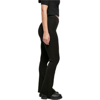 URBAN CLASSICS  legging für frauen urban claic rib knit bootcut 