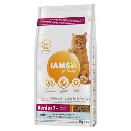 IAMS  Senior Ocean Fish, 3kg 