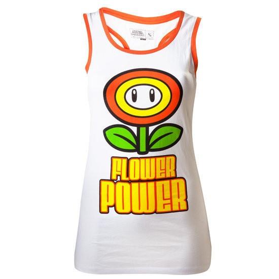 Image of T-shirt - Nintendo - Flower Power Damen M