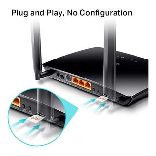 TP-Link  TL-MR6500v router wireless Fast Ethernet Banda singola (2.4 GHz) 4G Nero 