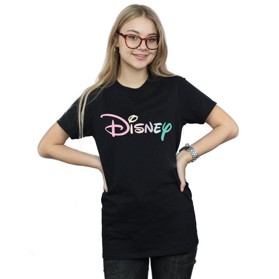 Disney Logo Print T-Shirt  