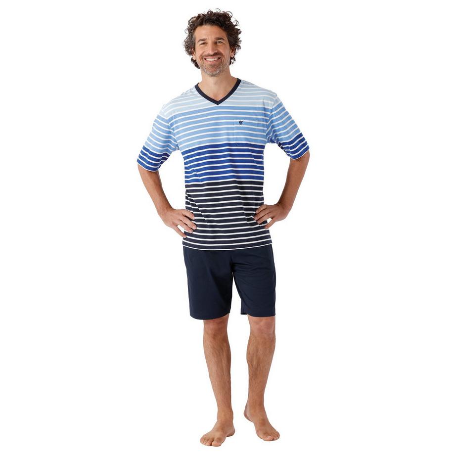 hajo Pigiama Shorty Vestibilità Confortevole con Klima Komfort  