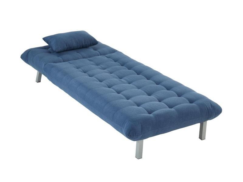 Vente-unique Chaiselongue Schlafsofa Stoff  HORNET  