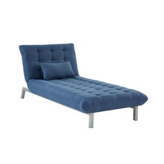 Vente-unique Chaiselongue Schlafsofa Stoff  HORNET  