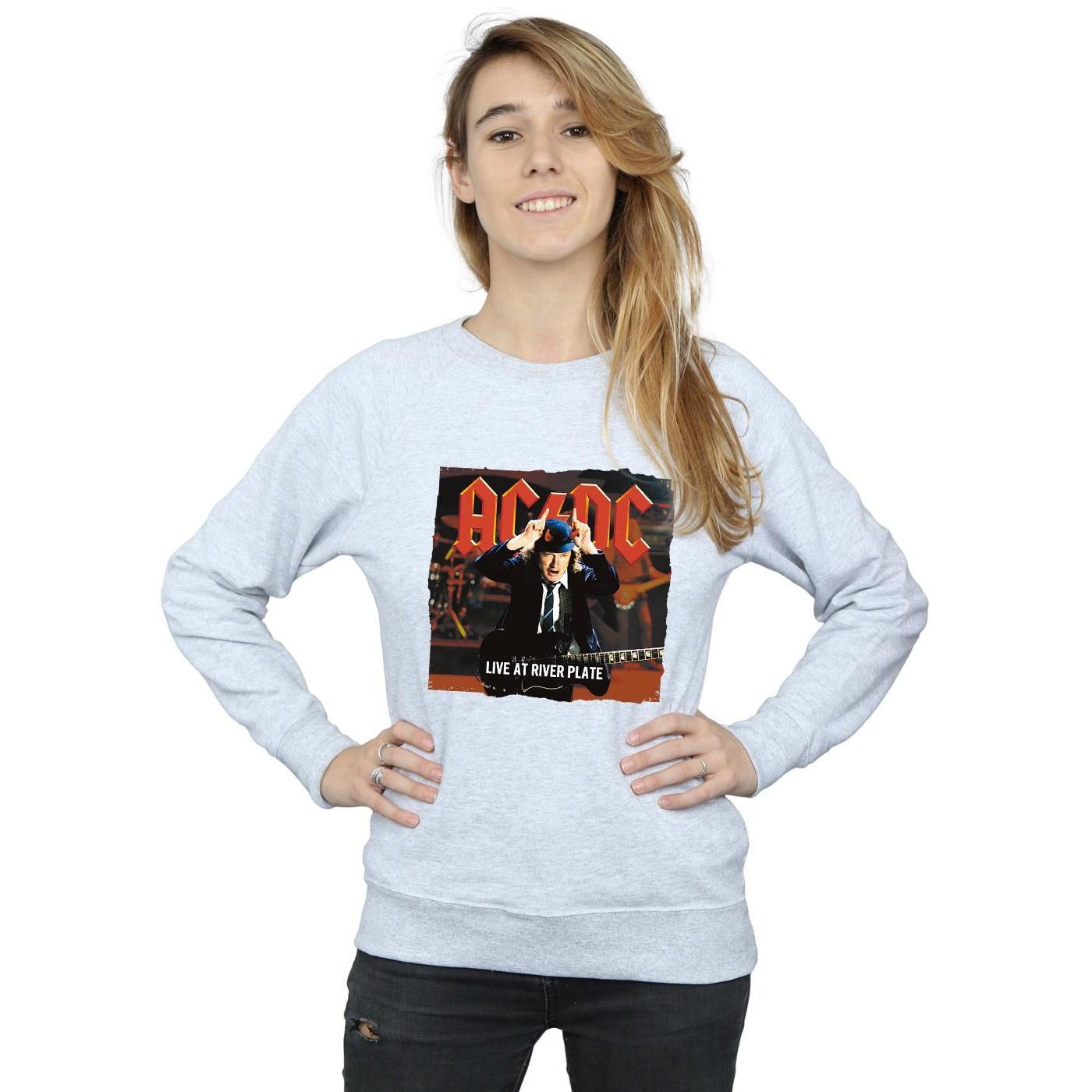 AC/DC  ACDC Live At River Plate Columbia Records Sweatshirt 