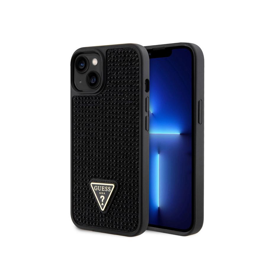 GUESS  Apple iPhone 15 Hülle Triangle Diamond 