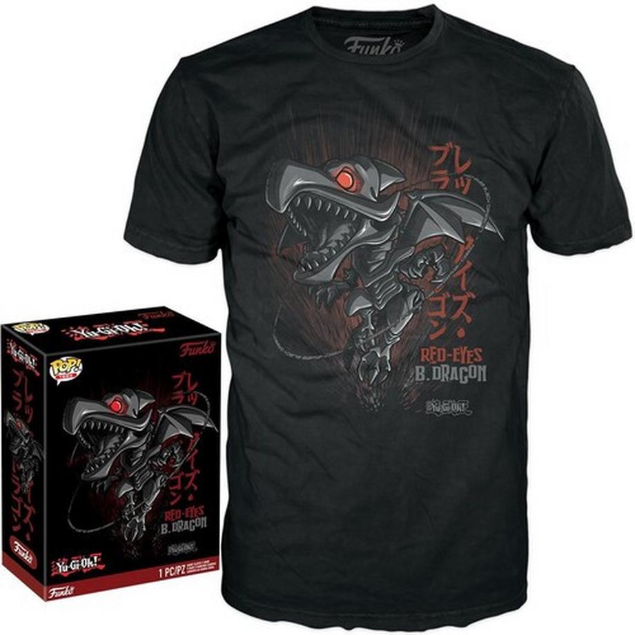 Funko  FUNKO BOXED TEE: Yu-Gi-Oh! - Red Eyes B. Dragon T-Shirt (M) 