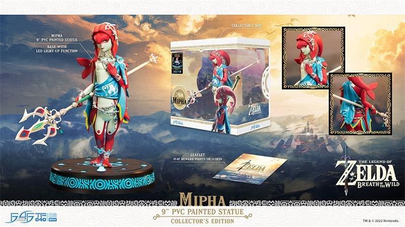 First 4 Figures  Zelda Breath of the Wild PVC Statue Mipha Collector's Edition (22cm) 