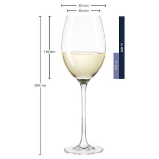 LEONARDO Weissweingläser-Set Cheers  