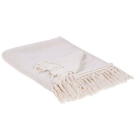 Beliani YARSA Couverture Douillette Classique en Coton  