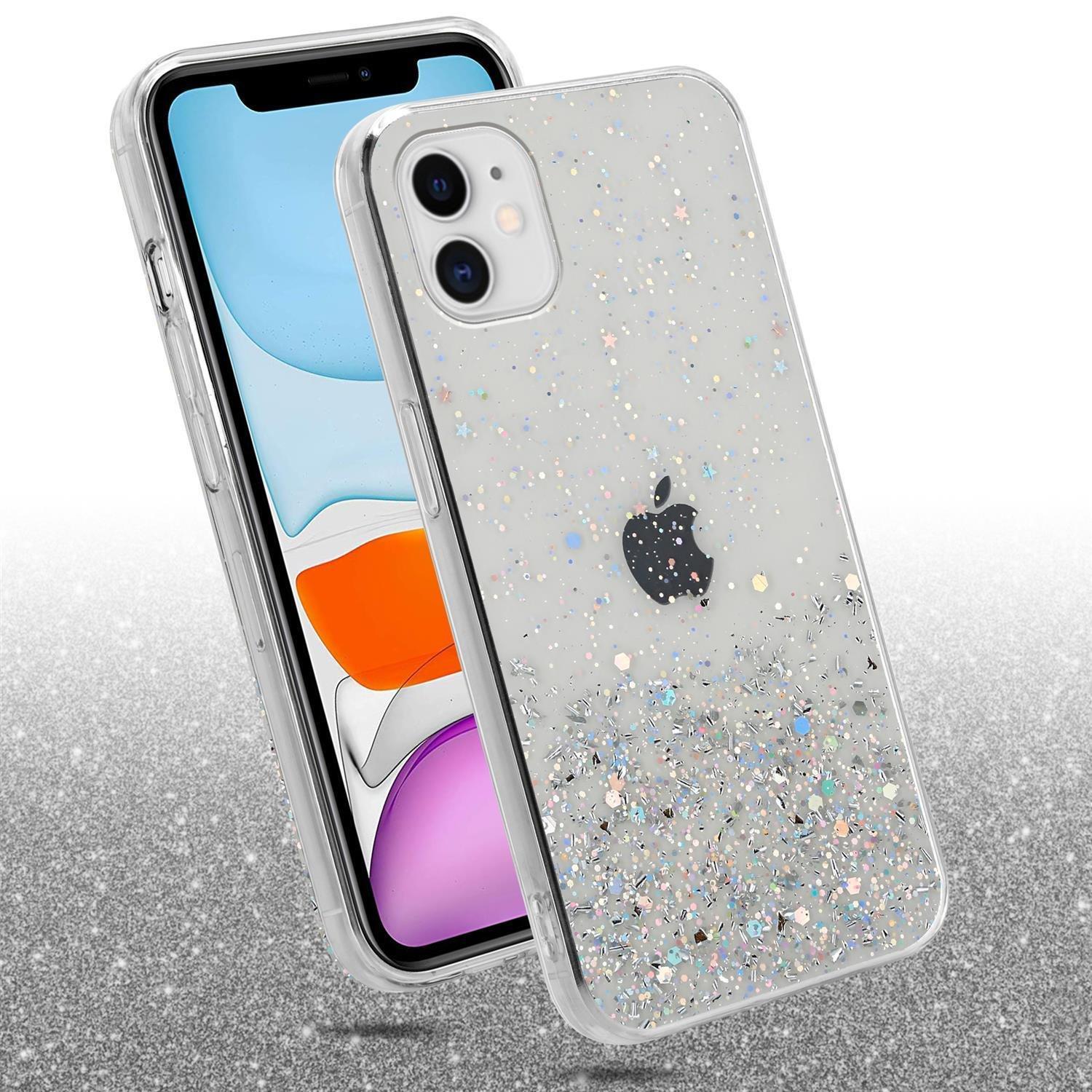 Cadorabo  Hülle für Apple iPhone 11 PRO MAX TPU Silikon mit funkelnden Glitter 