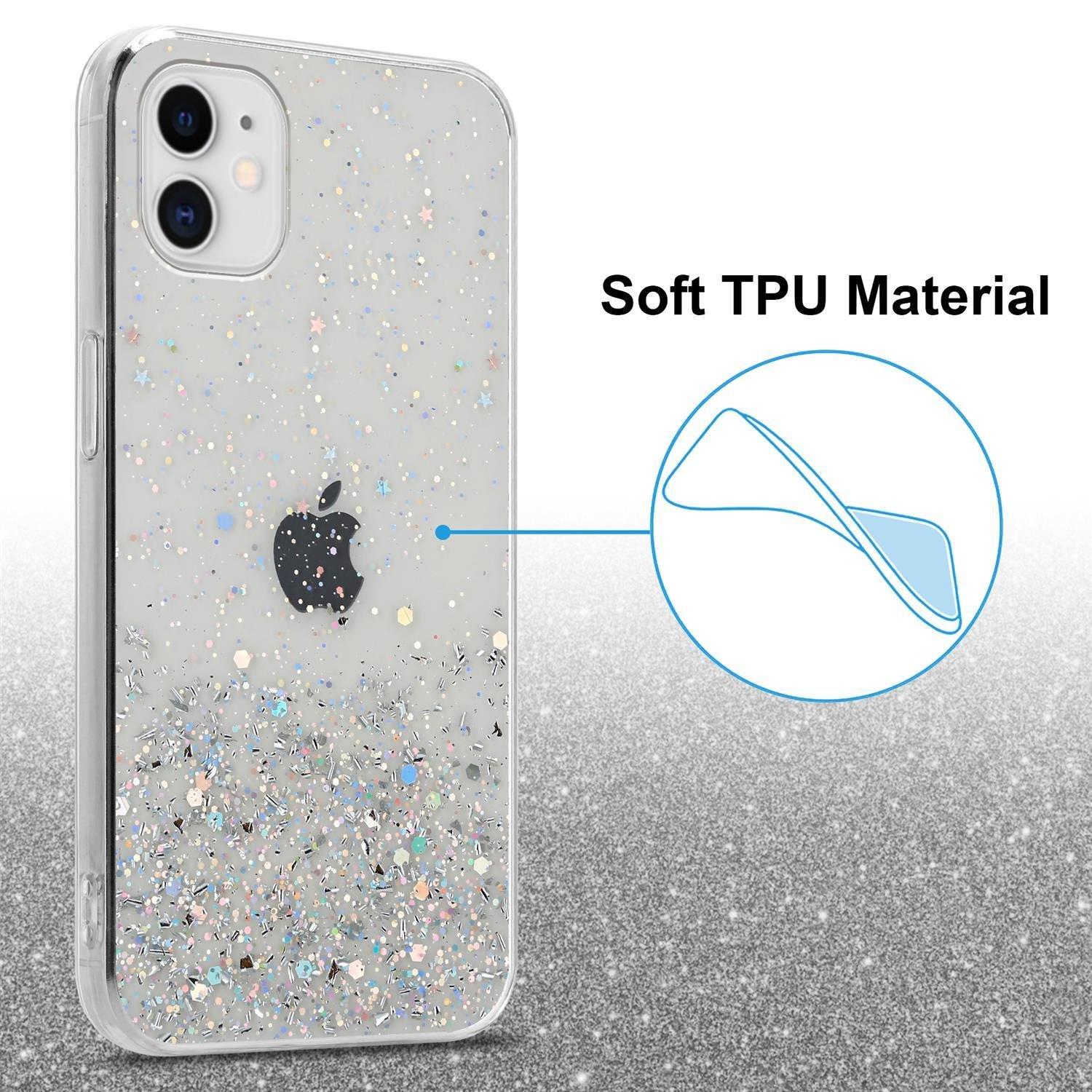 Cadorabo  Hülle für Apple iPhone 11 PRO MAX TPU Silikon mit funkelnden Glitter 