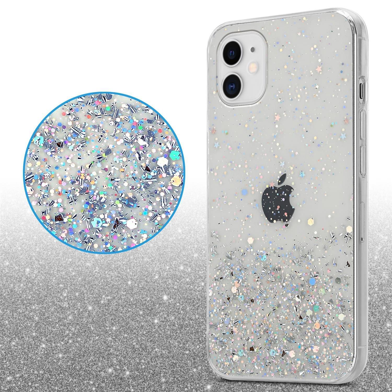 Cadorabo  Hülle für Apple iPhone 11 PRO MAX TPU Silikon mit funkelnden Glitter 