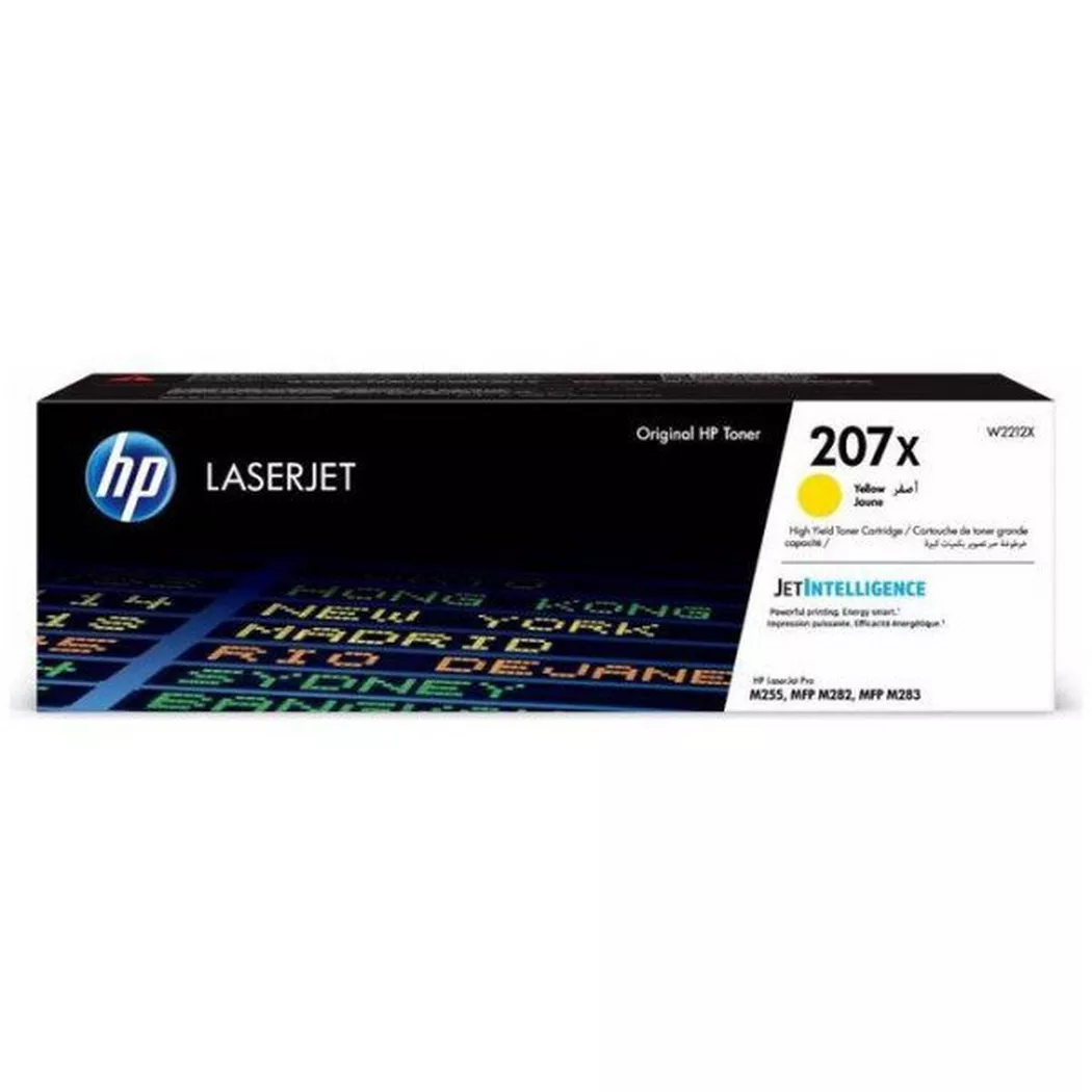 Hewlett-Packard – HP Toner-Modul 207X yellow W2212X CLJ Pro M255/282/283 2450 S., One Size