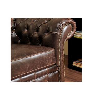 Vente-unique Chesterfield Garnitur 3+2 CLOTAIRE Vintage Leder  