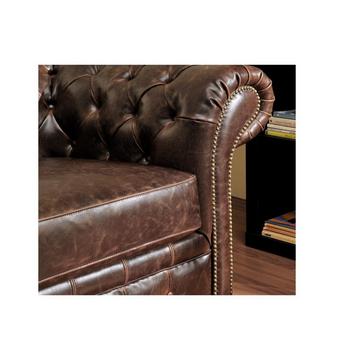 Chesterfield Garnitur 3+2 CLOTAIRE Vintage Leder