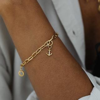 Paul Hewitt  PH-JE-0450 Anchor Link Charm Armkette 