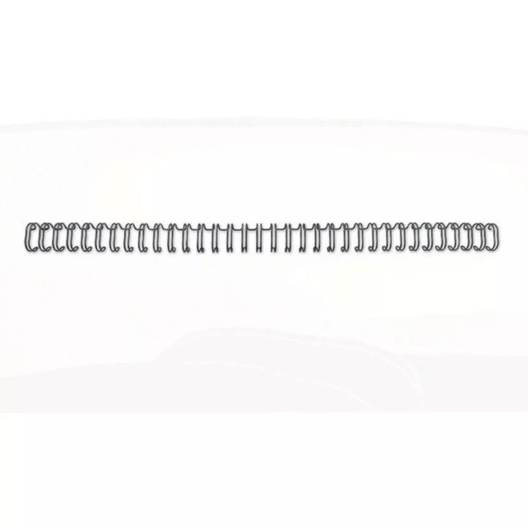GBC Peignes métalliques WireBind noir 95 mm (100)