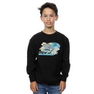 MARVEL  S.H.I.E.L.D. Hellicarrier Protecting The Skies Sweatshirt 