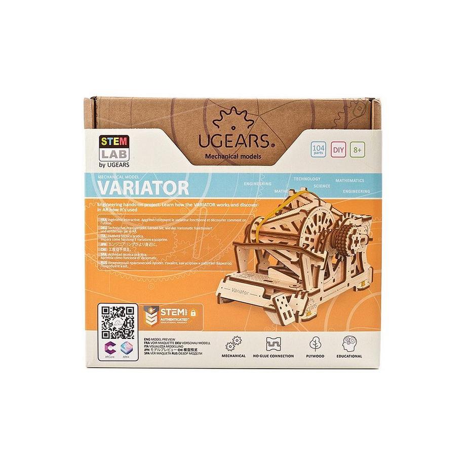 UGEARS  STEM Lab Die Variomatic (104Teile) 