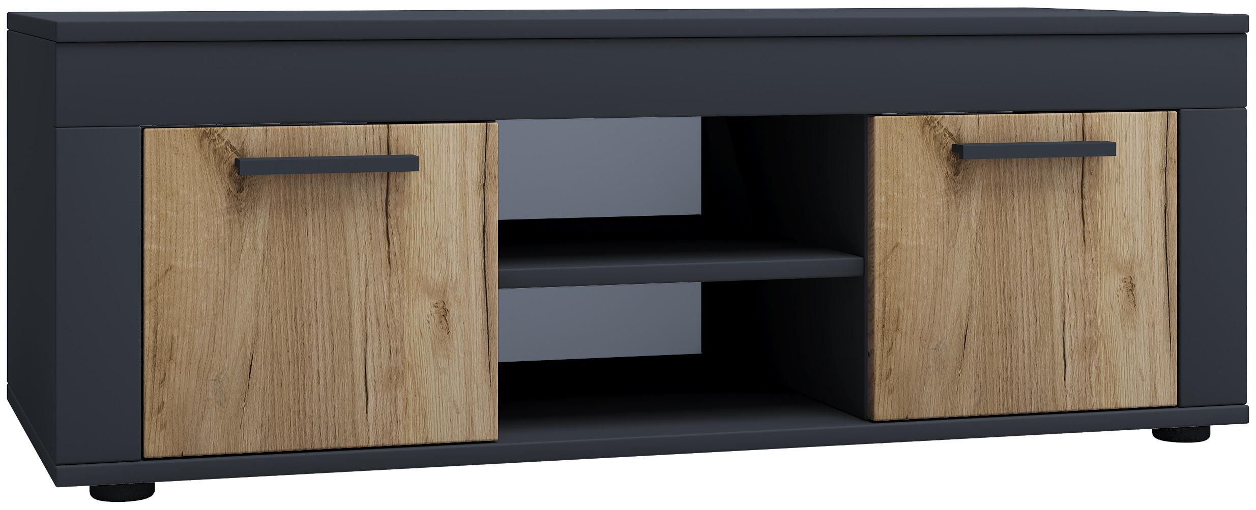 VCM TV Möbel | 4-tlg. Wohnwand mit ausreichend Stauraum | Fernsehschrank | Anbauwand – Usilo L  