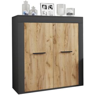 VCM TV Möbel | 4-tlg. Wohnwand mit ausreichend Stauraum | Fernsehschrank | Anbauwand – Usilo L  