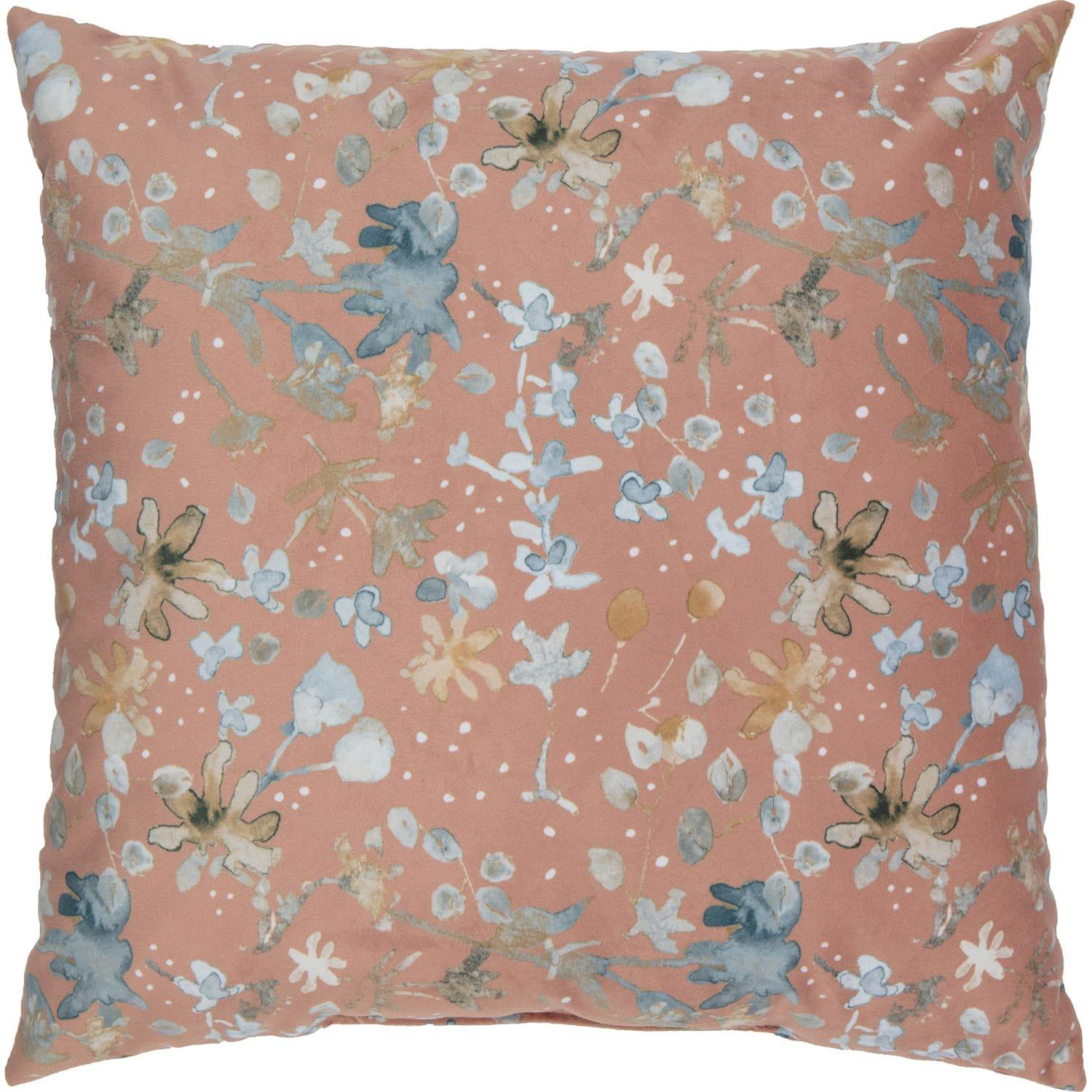 mutoni Kissen Bouquet Printed Velvet Melon 50x50  