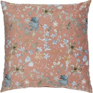 mutoni Coussin Bouquet Printed Velvet Melon 50x50  