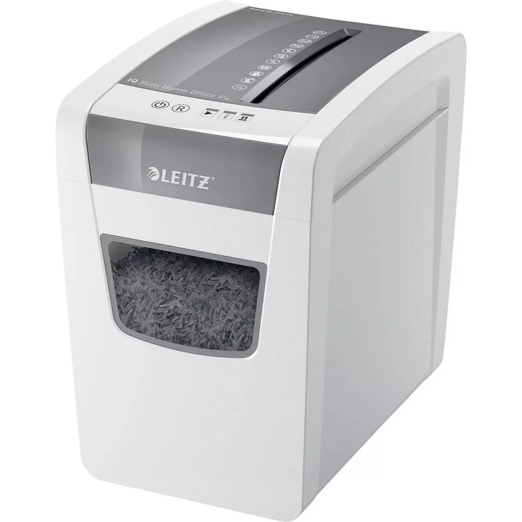 Leitz IQ Distruggidocumenti Slim Home Office DIN P4
