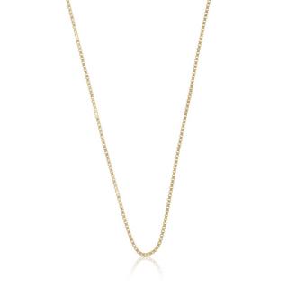 MUAU Schmuck  Collier Venezianer Gelbgold 750, 1.1mm, 36cm 