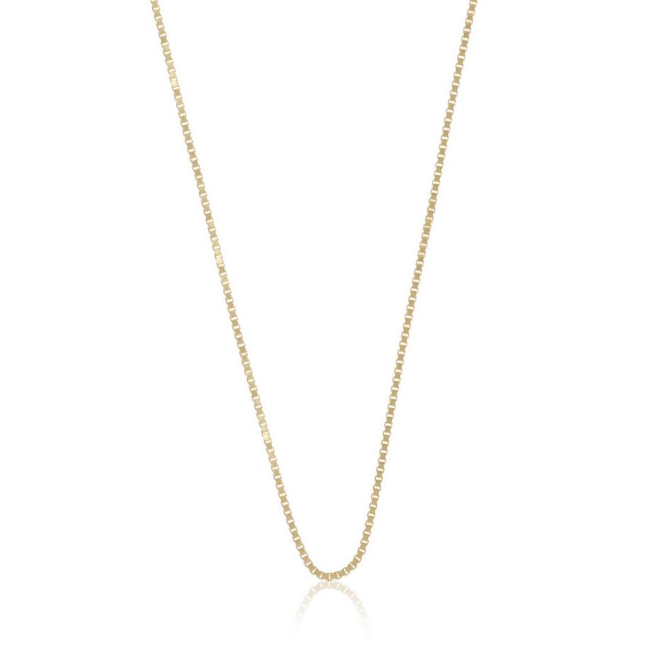 MUAU Schmuck  Collier Venezianer Gelbgold 750, 1.1mm, 36cm 