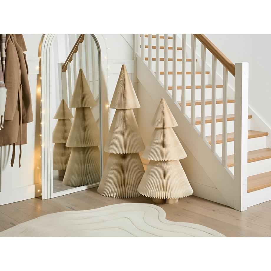 Beliani Set di 2 decorazioni natalizie en Carta  VEFSNA  