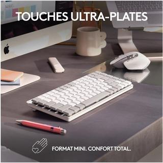 Logitech  Tastatur MX Mechanical Mini for Mac pale grey 