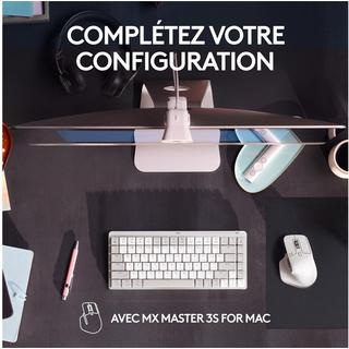 Logitech  Tastatur MX Mechanical Mini for Mac pale grey 