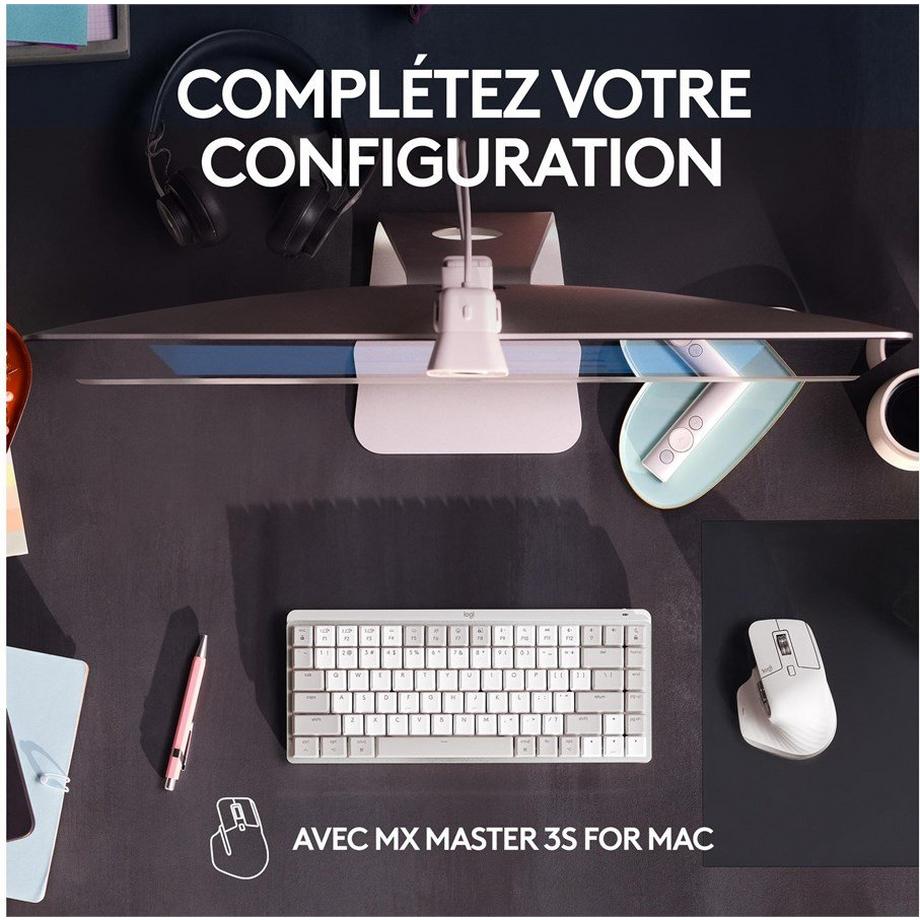 Logitech  MX Mechanical Mini for Mac pale grey 