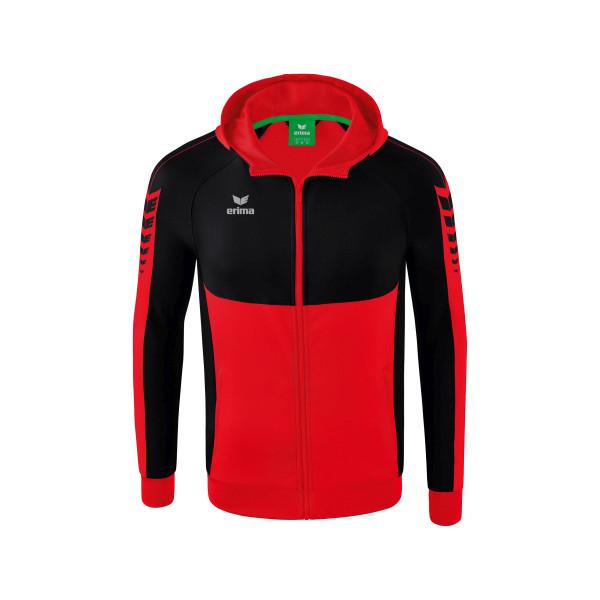 Erima  kinder-trainingsjacke mit kapuze six wings 